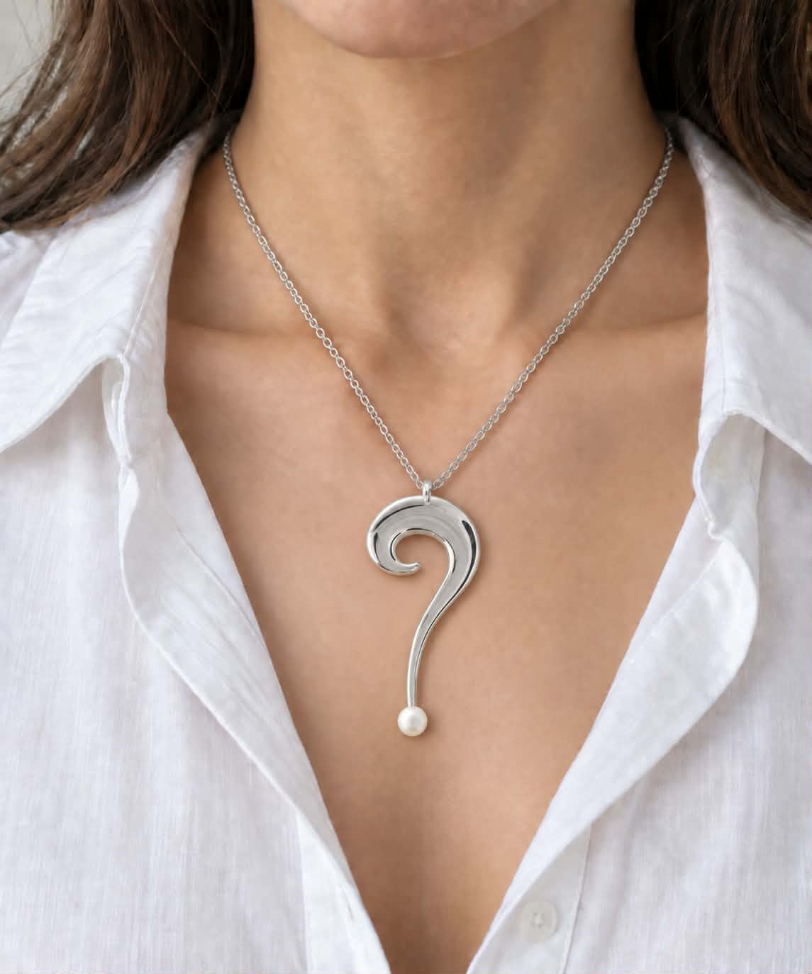 Alma - Halsband i 925 sterlingsilver - Skelin Silver
