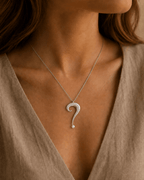 Alma - Handgjort silverhalsband - Skelin Silver