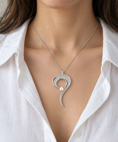 Anna - Halsband i 925 sterlingsilver - Skelin Silver