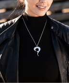 Anna - Handgjort silverhalsband - Skelin Silver