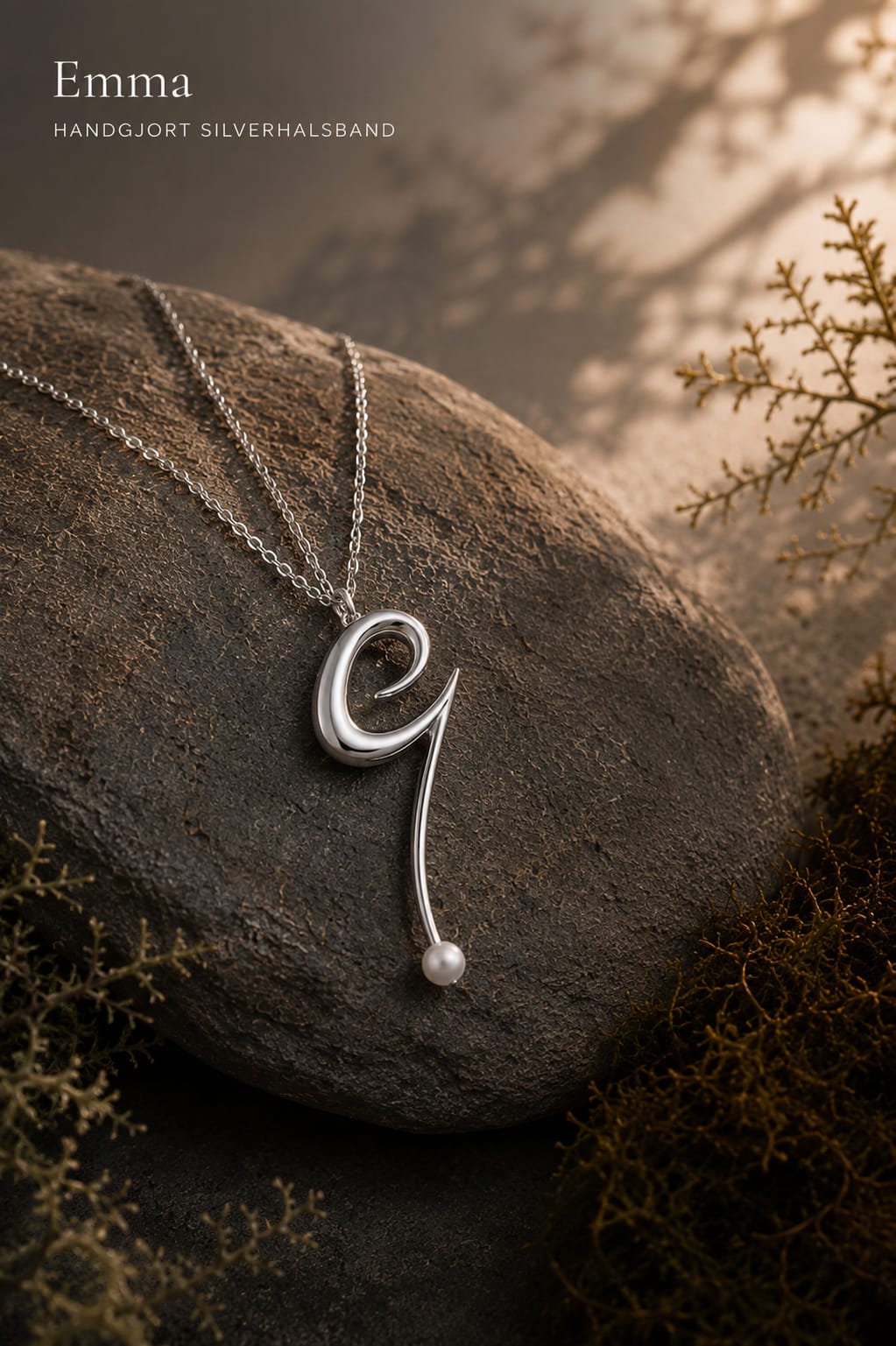 Emma - Handgjort silverhalsband - Skelin Silver