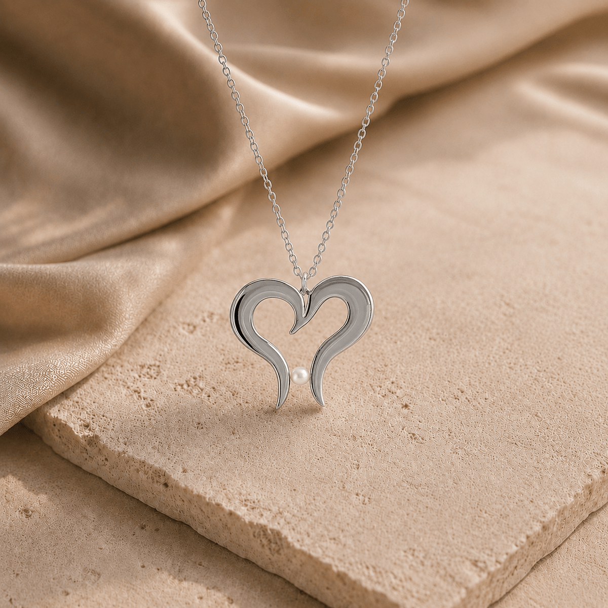 Eva - Halsband i 925 sterlingsilver - Skelin Silver