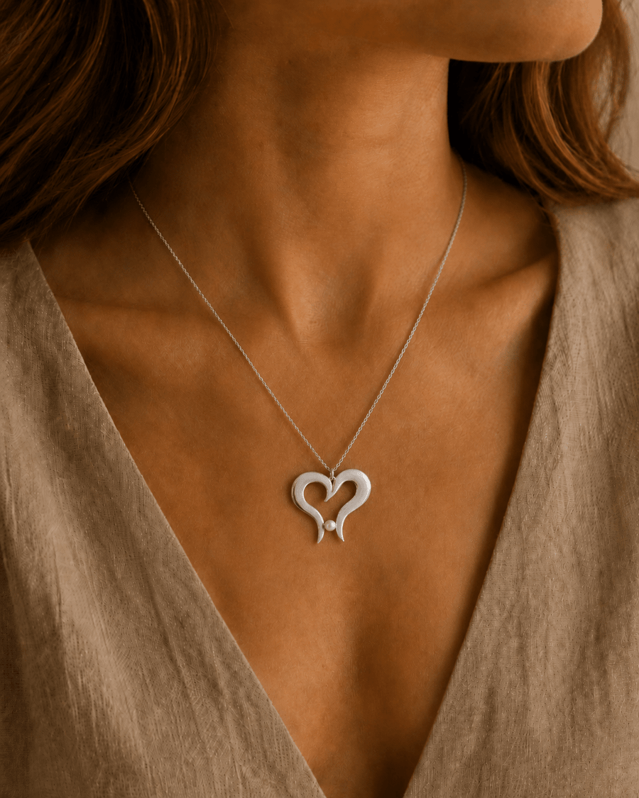 Eva - Handgjort silverhalsband - Skelin Silver